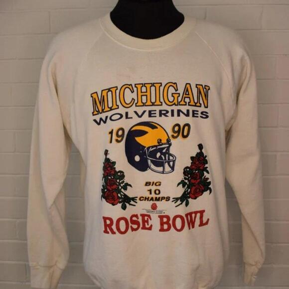 Linda T Other - Michigan Wolverines Rose Bowl 1990 Football Graphic Unisex Sweatshirt